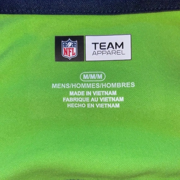 Men’s Medium Seahawks quarter zip. Brand new! - Picture 4 of 4